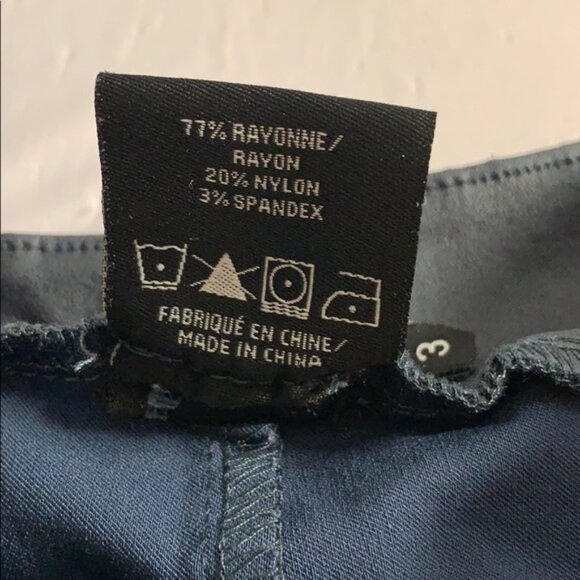 Colori Pencil Skirt Navy Blue Size 3 - Picture 5 of 7